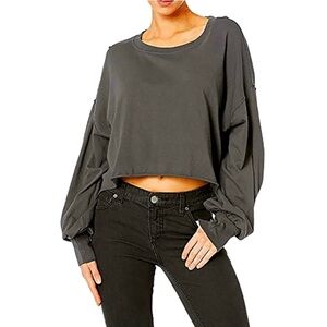 Free People Denver Cropped Long sleeve Size L
